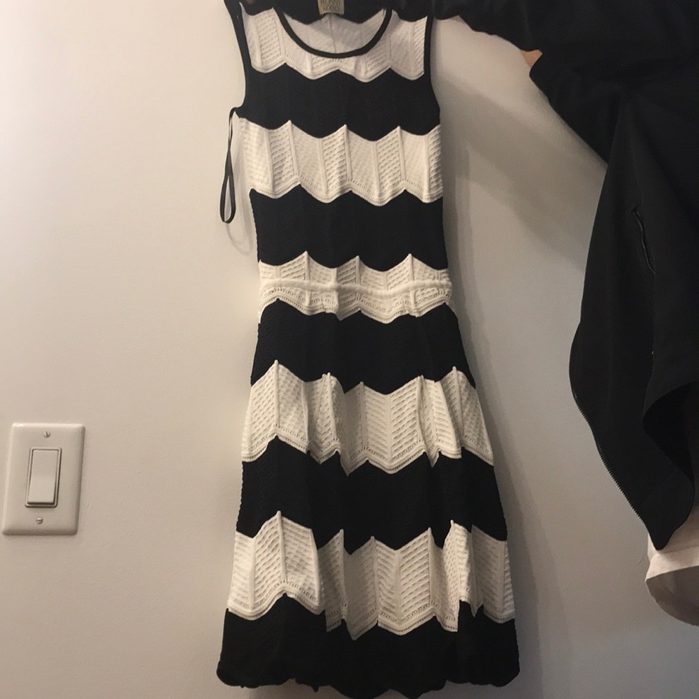 Torn by Ronny Kobo knot sleeveless dress